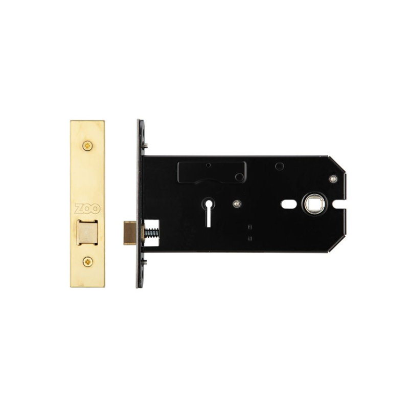 Horizontal Latch, Brass Finish/Anti Tarnish