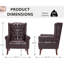 Fauteuil à oreilles Everlynn-105522544