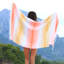 Serviette de plage en coton turc Rainbow-69531079