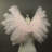 Large Ostrich Feather Wings - Light Pink