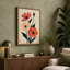 Gerbera Daisies in Bloom Botanical - Wrapped Canvas-648100202-648100205