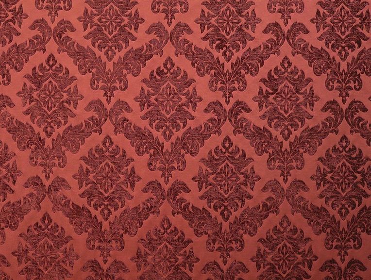 Tissu Sheree, Rouge