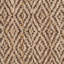 Tapis géométrique en jute tissé à la main Bellinger-990133292