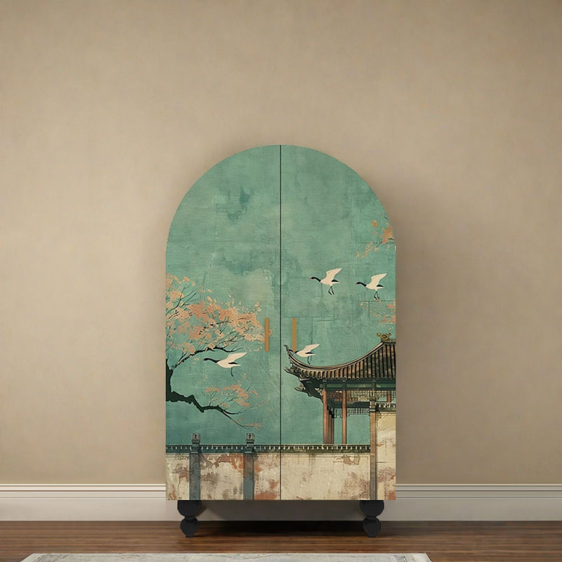 Garde-robe d'esthétique classique de chambre à coucher