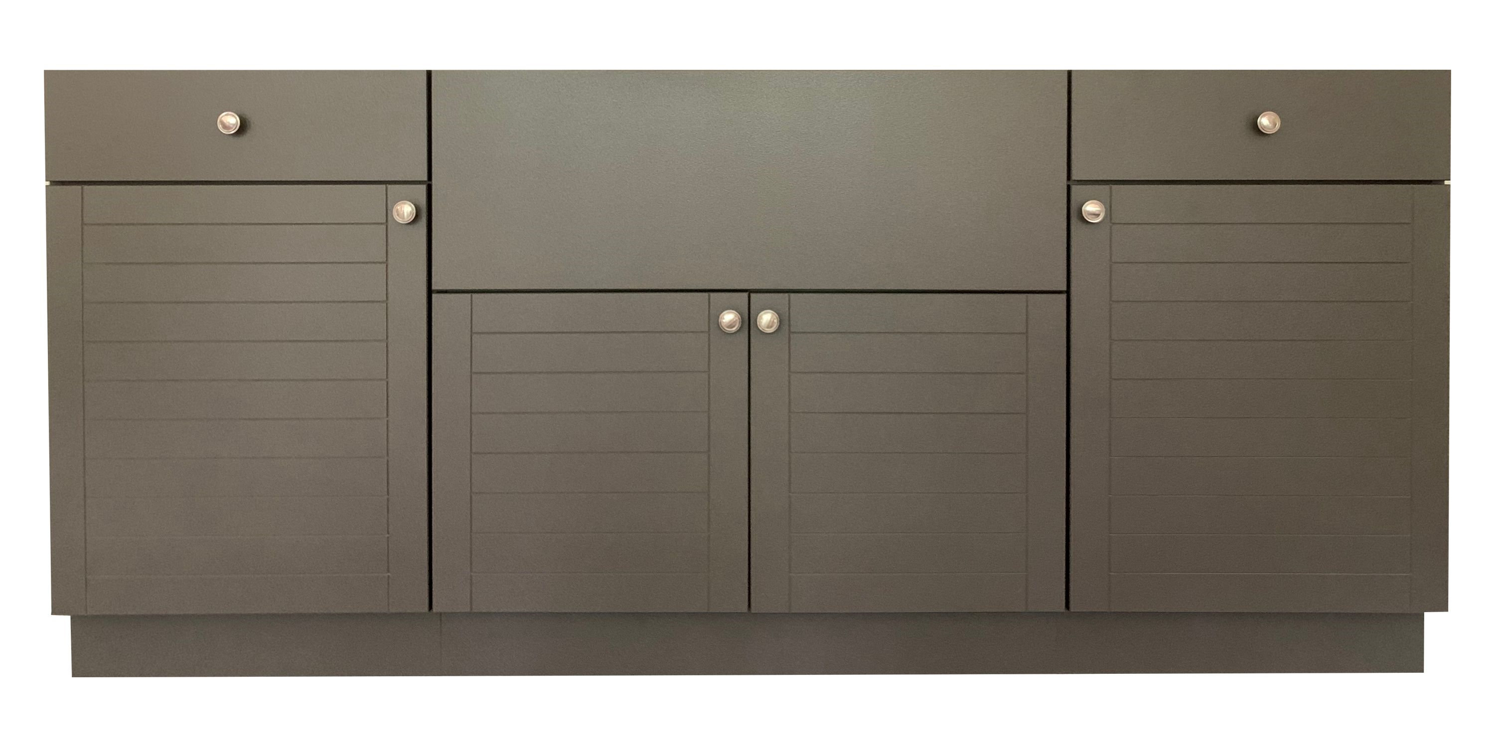 Marbella Outdoor Inc. 77" 5-Piece Modular Outdoor Kitchen Cabinet | Wayfair