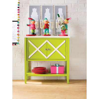Jenny 30.1'' Solid Wood Sideboard