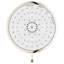 Tempesta Fixed 4-Setting Shower Head Rain O2 Rain Massage Jet Settings-16855306-36441125