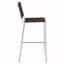 Chaise de bar rembourrée