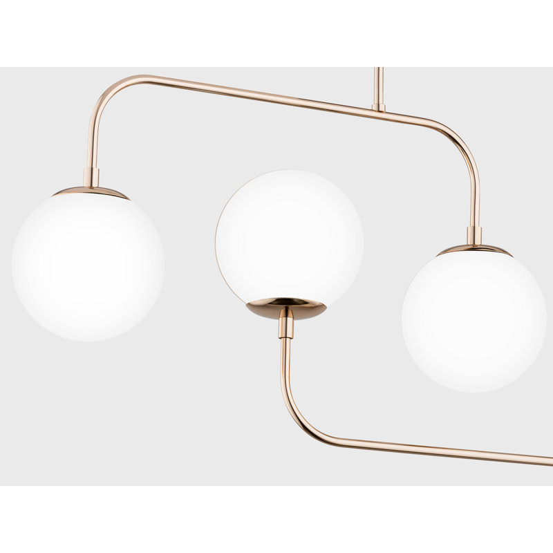 Antanisha Glass Flush Mount, White