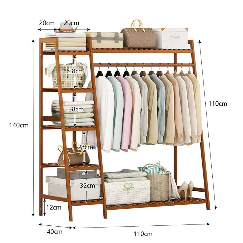 Dahmen 110cm Clothing Rack