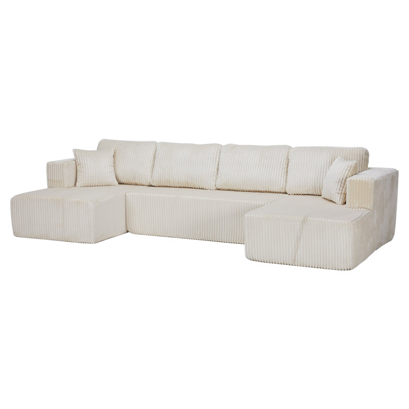 Sectionals, Foam Padding - Beige