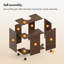 Chester 60cm Single Bathroom Vanity Base Only in Wood Effect-134498643