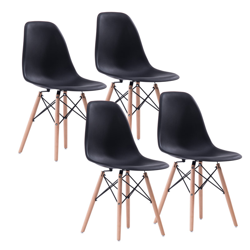 17.5'' H Side Chair, Black