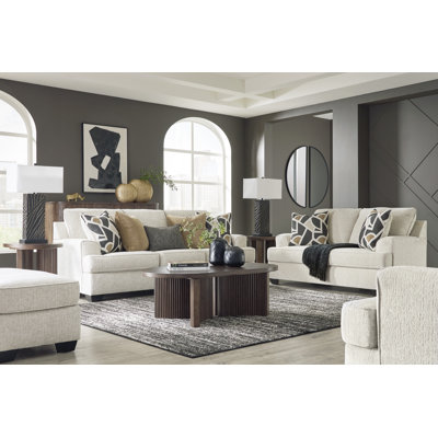 Heartcort Sofa, Loveseat, Oversized Chair and Ottoman