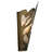 Rustic Lodge Flush Mounted Sconce