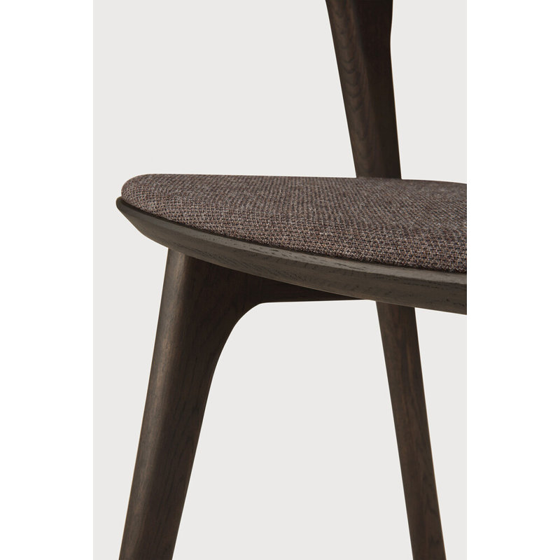 Bok Upholstered Dining Chair, Oak Brown, Oak Brown Nylon/Wool