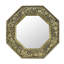 Circle Solid Wood Framed Wall Mirror