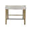 Rustic Bar Stools with Polyester Upholstery and Hickory Veneers