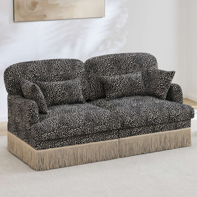 Canapé Comfy Chenille Leopard