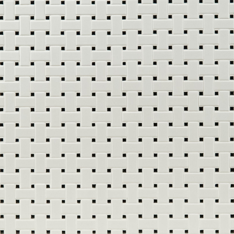 Carreau de mosaïque en porcelaine mate pour mur et plancher 12 po x 12 po Ackland