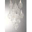 Lustre, 16 lumières, 24 po, nickel poli, verre transparent-2039882685