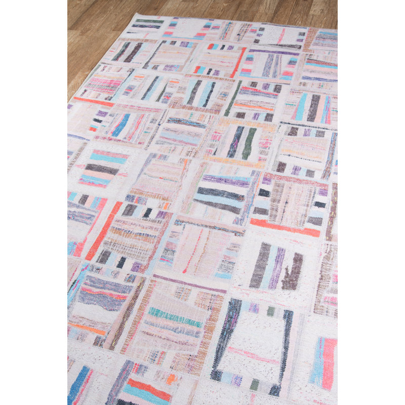 Abstract Indoor Rug, Rectangle 5' X 7'6"