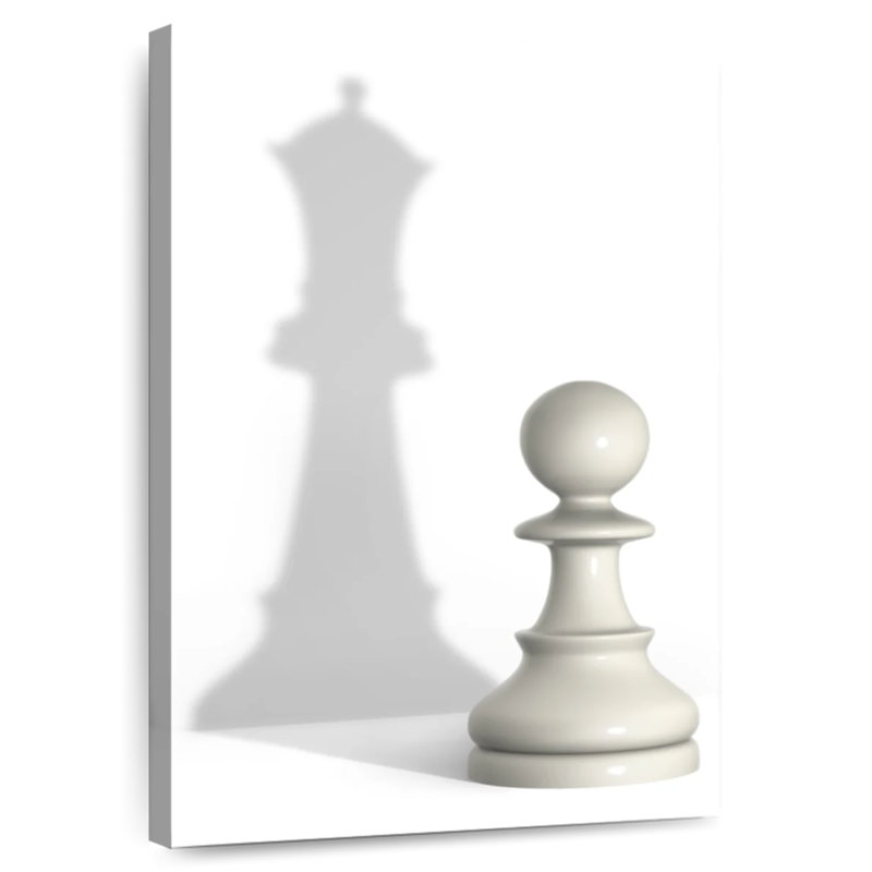 Senne Queen Pawn Shadow, 39" H x 26" W