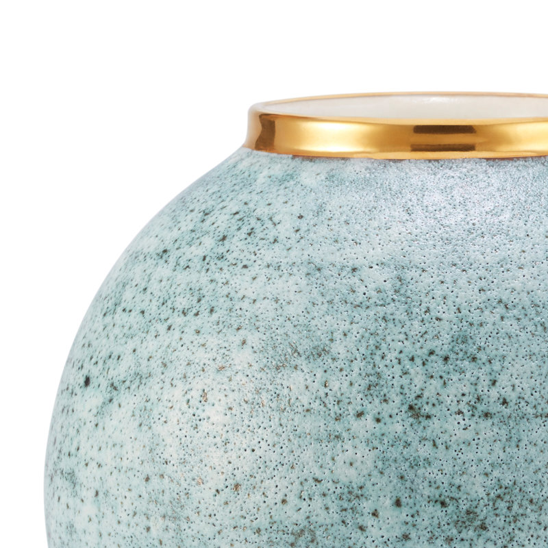 Calinda Ceramic Table Vase, Blue