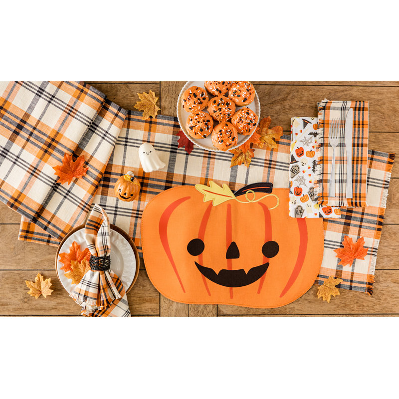  Napperon Jack O 'Lantern