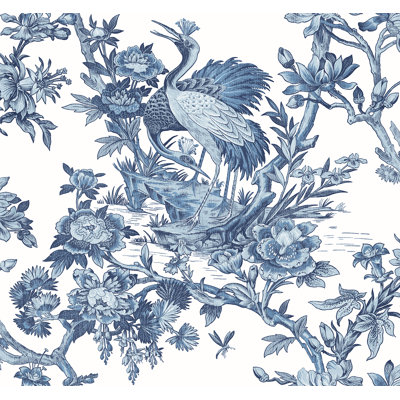Toile Vinyl Wallpaper Roll