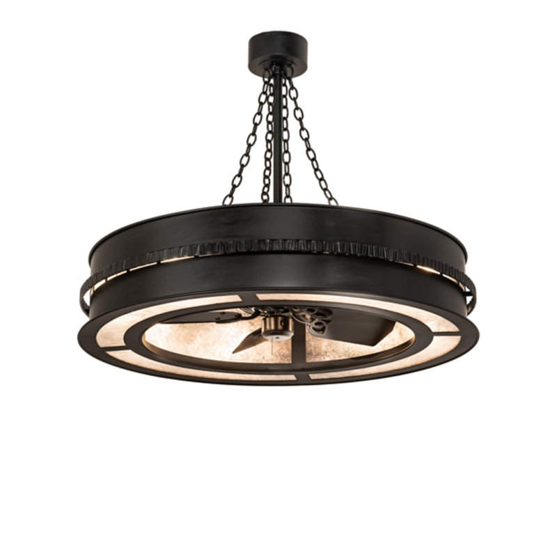 Golden Forge Downrod Ceiling Fan