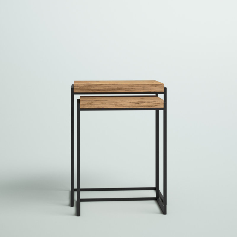 Solid Wood Top Nesting Tables