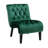 Javita 22.83'' Wide Modern Armless Accent Living Room Chair / Leisure Chair,Upholstered Fabric Button Comfortable Chair with Wooden Legs-71857751-125444563