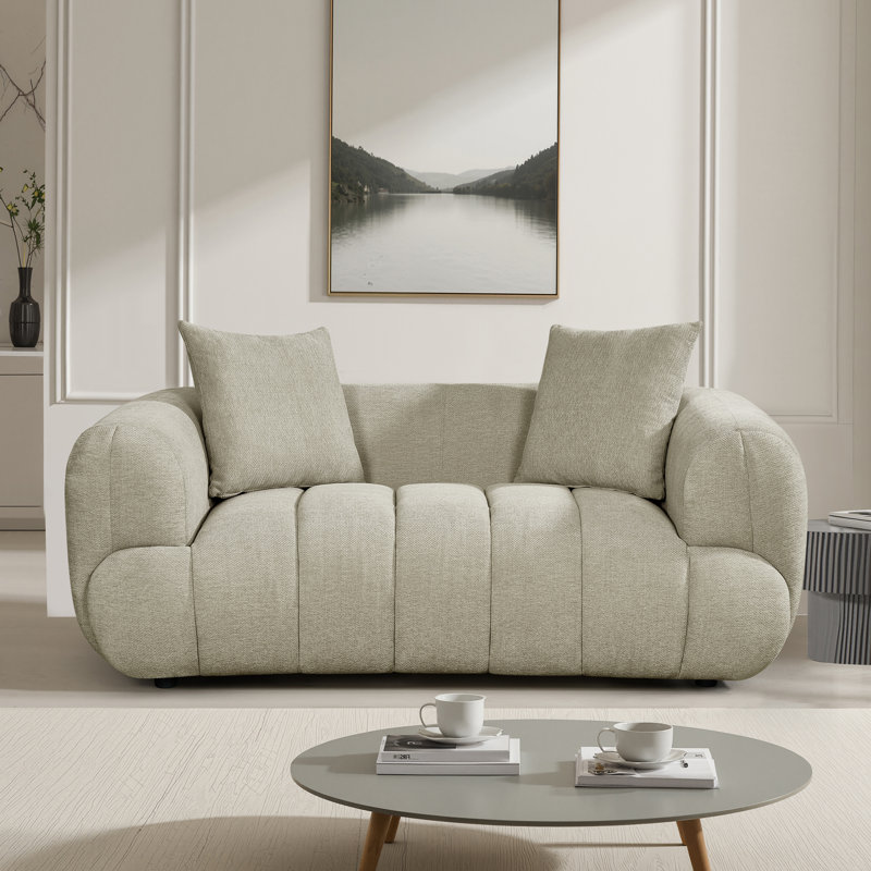 Alikhan 2 Seater Sofa, 2, Beige