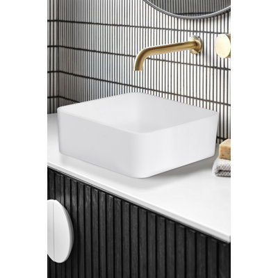 Toprise Brutus 15.7'' Rectangular Bathroom Sink