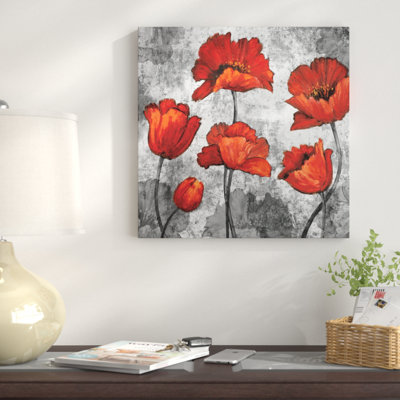 «Evening Red I» par Brian Francis, reproduction d'art sur toile