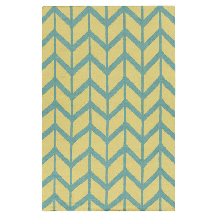 Irizarry Wool Chevron Indoor Rug