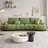 Green Polyester Modular Living room sofa-1791110421-1791110422