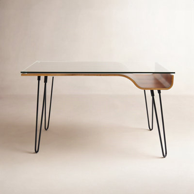 Alem Metal Base Writing Desk