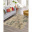 Tapis abstrait beige Abrianne-23395773
