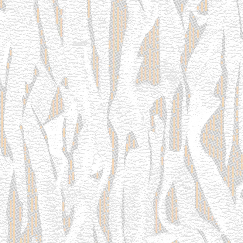 Rouleau de papier peint L 51,18 po x L 41,64 po gajijens, Blanc / Beige