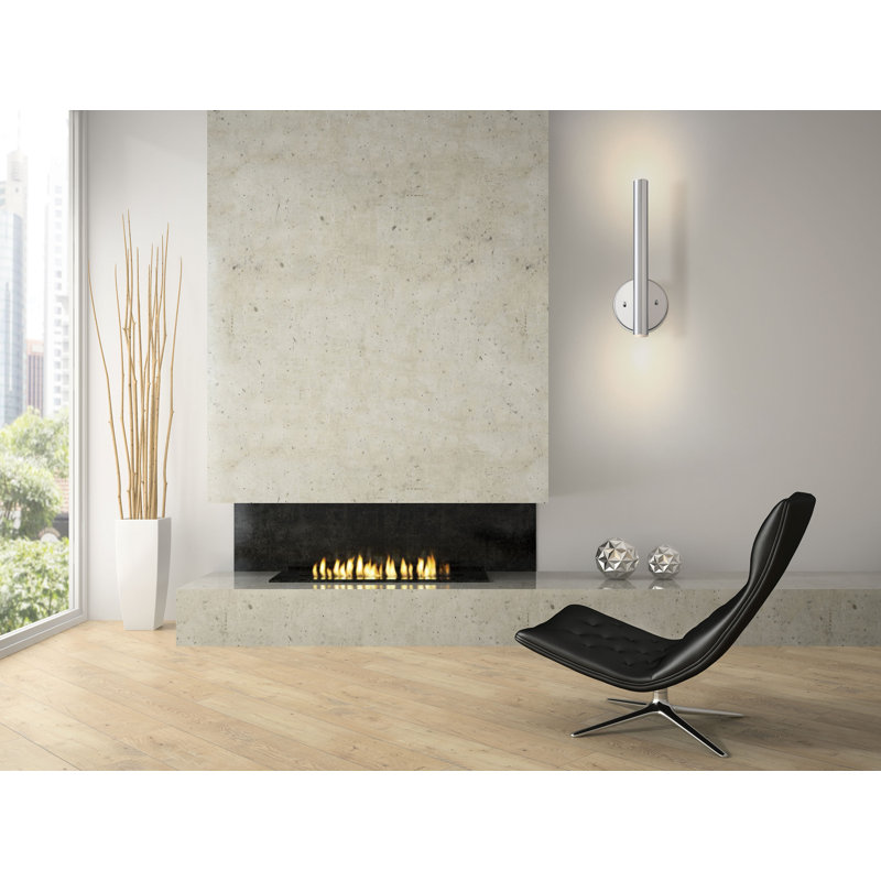 Bowning LED Armed Sconce, Chrome