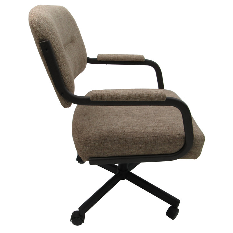 Chaise de salle à manger Huriyyah, Beige, Brun