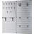 Metal Pegboard Organizer Starter Kit