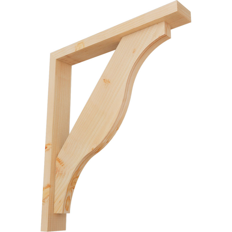 Support Funston Block avec support décalé, 28 x 24, Sapin Douglas de l 3 1/2 (lisse)