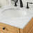 Rivers 21'' Single Bathroom Vanity with Carrara Marble Top-73359960