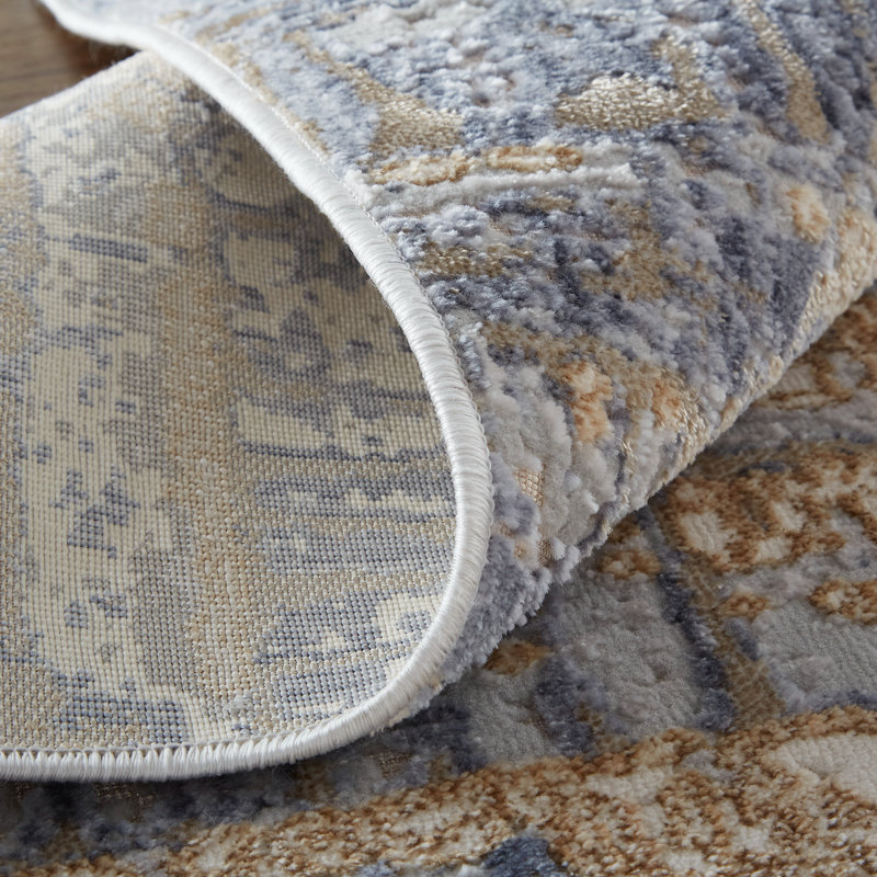 Abstract Area Rug, Rectangle 4' x 6'