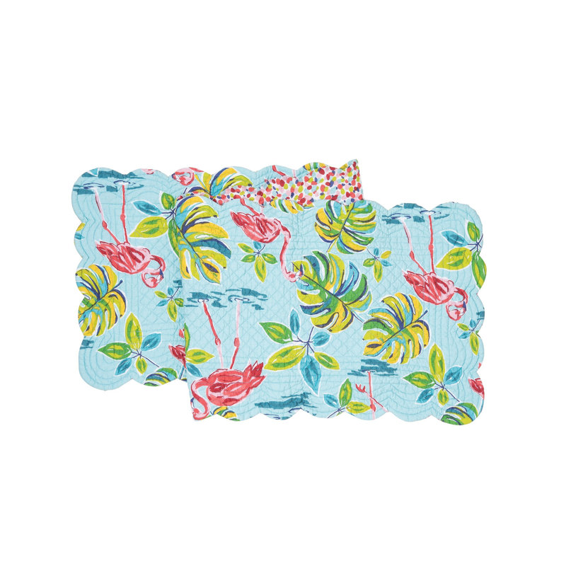 Kyzer Chandler Cove Cotton Table Runner, Colorful