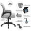 Chaise de bureau ergonomique en filet-1935665953