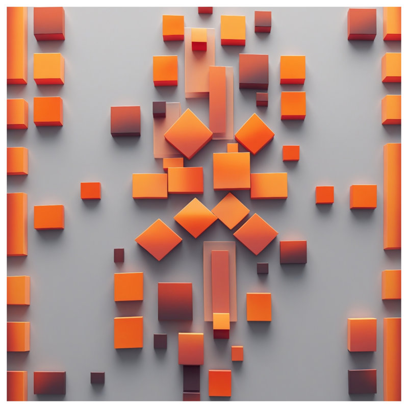 Tapis de bain orange, 34in W x 21in L